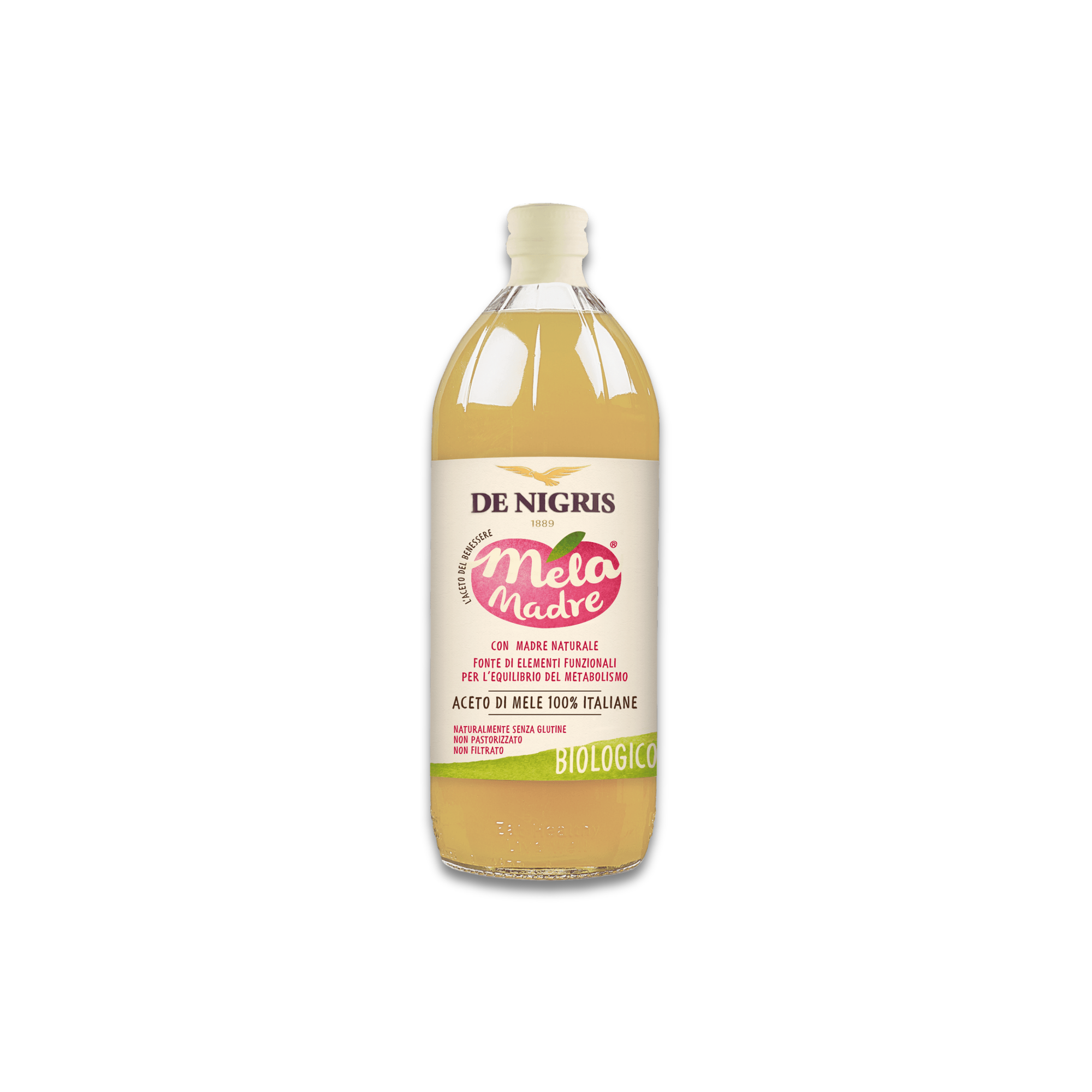 Mela madre aceto mele biologico non filtrato e non pastorizzato 500 ml