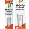 Dailyvit+ 12 vitamine 8 minerali effervescente 20 compresse