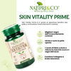 Skin Vitality Prime Integratore per pelle con aceto di mele, collagene e acido ialuronico
